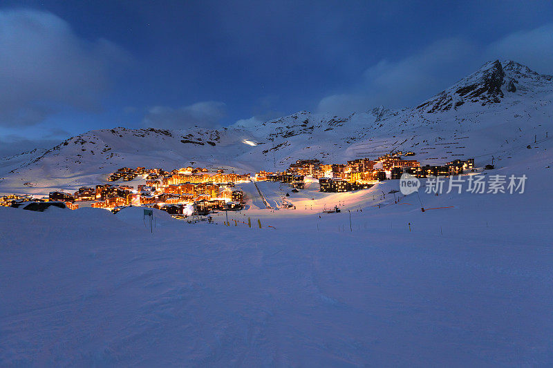 法国阿尔卑斯，Val Thorens